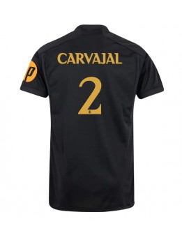 Real Madrid Daniel Carvajal #2 Ausweichtrikot 2023-24 Kurzarm